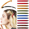 12pcs Hair Barrettes Set for Women and Girls, Hair Clips for Thick Thin Fine Hair, Non-metal Hair Accessories, Non-Slip Grip Handmade Snap Hairpin, BPA Free
