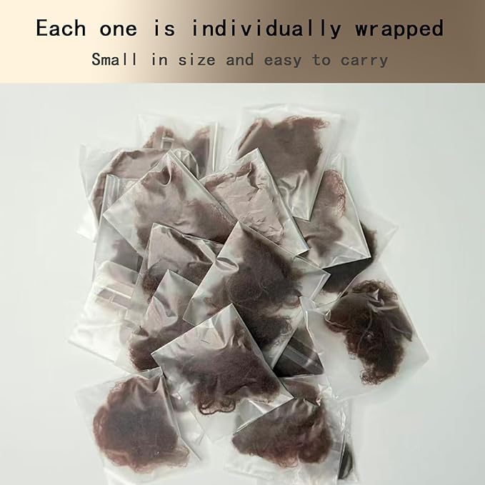 Invisible Hair Nets 50cm with 20Pcs,50Pcs U Shaped Bobby Pins,20Pcs Hair Ties and a Comb Styling Accessories Set,50cm for Ballet Bun,Wig,Food Service,Cabin Attendant, for Women and Girls(Brown)