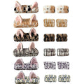 18PCS Cute Cat Ears Spa Headband for Washing Face Makeup Skincare Headband with Wrist Bands, Sleepover Party Supplies for Women/Teen Girl Trendy Stuff Present (18PCS Cat Ears, standard size)