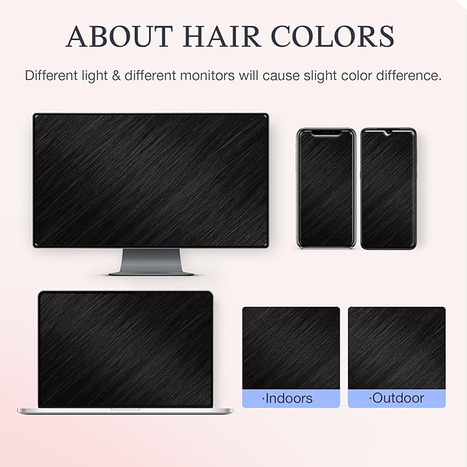 DOORES Human Hair Clip in Extensions 14 Inch 110g 7pcs, Invisi Edge Seamless Real Human Clip in Hair Extensions Invisible Remy Virgin Clipins Straight Skin Weft Thickening, 1B Natural Black