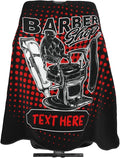 Custom Barber Cape for Men Personalized Professional Hair Cutting Cape with Text for Home Salon Barbershop