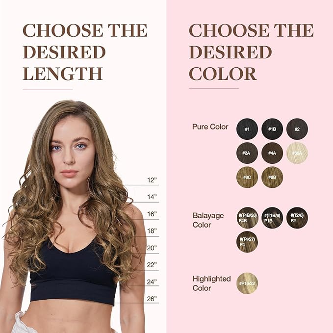 GOO GOO Clip in Hair Extensions Real Human Hair, Remy Human Hair Extensions Clip ins for Women, Natural Human Hair, 14inch 150g 9Pcs, 5 Light Ash Brown