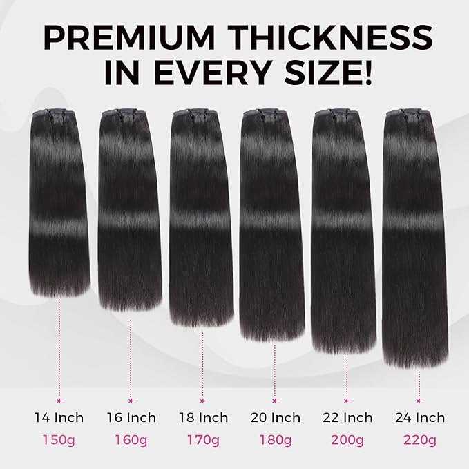 Lashey Seamless Clip in Hair Extensions Human Hair Extensions, 160g 9pcs Straight Natural Black Fuller Real Human Hair Clip in Extensions 16 Inch