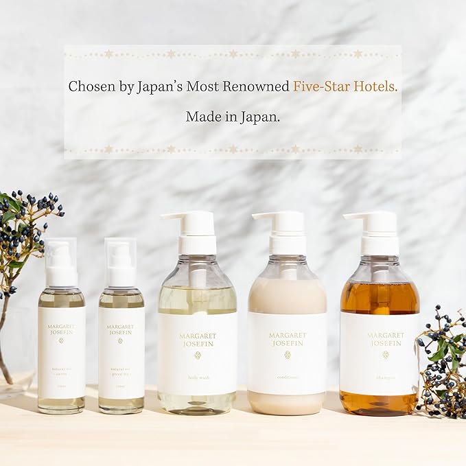 MARGARET JOSEFIN Japanese Conditioner – Sulfate Free, Gentle Moisture for Dry Hair, Green Tea Scent | 16.9 fl oz (500mL)