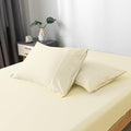 Bella Coterie | Luxury Bamboo Viscose King Size Pillowcase Set | 100% Organically Grown | Ultra Soft | Cooling | 2 Pcs [Lemonade]