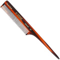Kent 8T Rat Tail Combs Teasing Comb for Hair Styling and Sectioning, Handmade Fine Tooth Comb Parting Combs for Braiding Hair and Styling for Women, Saw Cut and Hand Polished