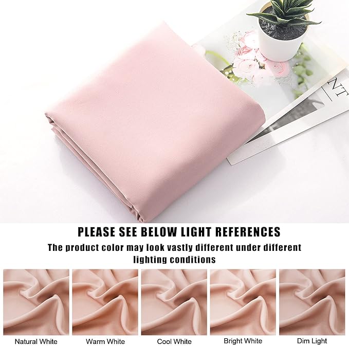 Body Pillow Cases Cover, Bamboo Rayon Pink Body Pillowcases with Zipper Closure, Cooling and Breathable Pillow Case for Hot Sleepers and Night Sweats, 20x54 inches