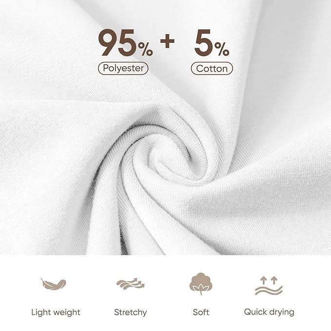 9 Pack Headbands for Women Non Slip - Elastic Cotton Fabric - Sweat Absorption - Soft Cloth Hair Bands for Women's Hair, Stretchy Sports Headbands for Workout Yoga Gym - D