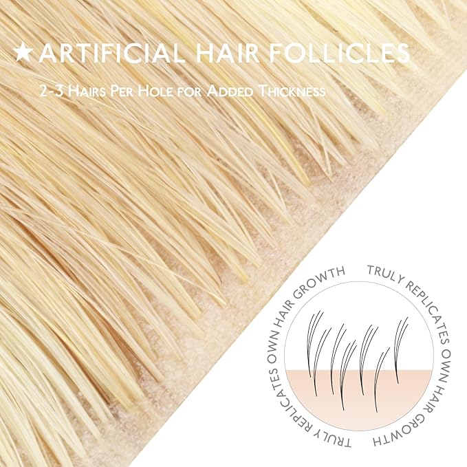 WENNALIFE Invisi Edge Clip in Hair Extensions Real Human Hair, 16 Inch 130g 7pcs Balayage Light Wheat Platinum Blonde Seamless Clip in Extensions Remy Hair Clip Ins Invisible PU Skin Weft Straight Ext