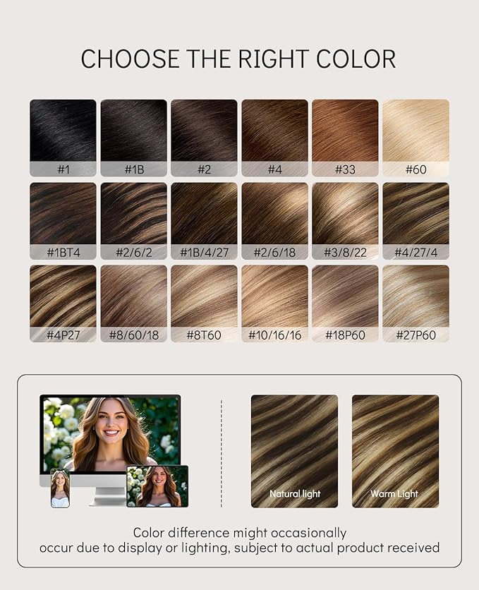 VINBAO 60g Invisi Edge Tape in Extensions Human Hair 22in 20pcs Chocolate Brown Highlighted Caramel Blonde Seamless Injection Tape in Hair Extensions 22inch #4P27