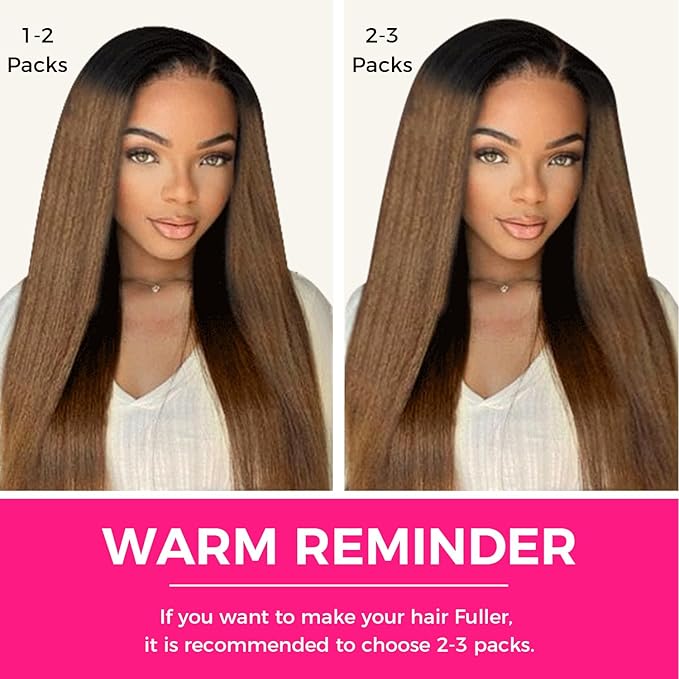 Lashey Seamless Clip in Hair Extensions Human Hair 110g 7pcs Light Yaki Straight Ombre Natural Black to Medium Auburn Clip in Hair Extensions with Invise Edge 22 Inch Remy Human Hair Extensions