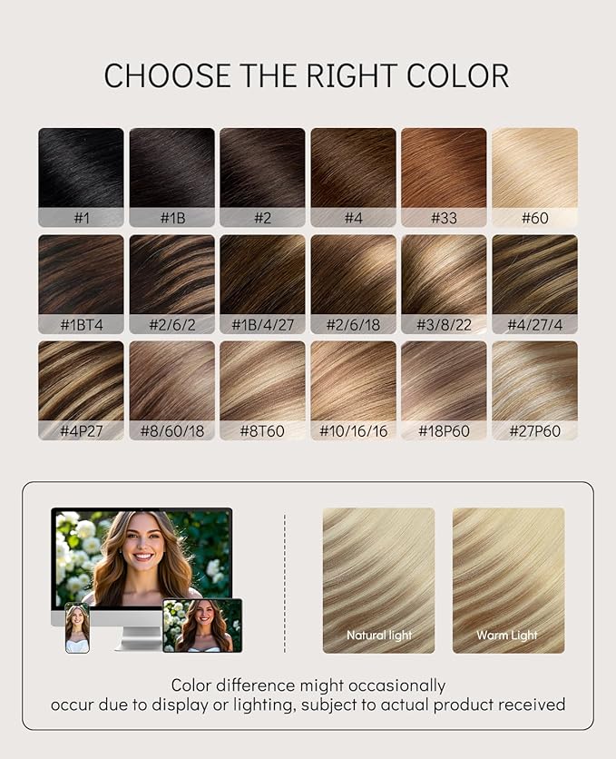 VINBAO Invisi Edge Tape in Extensions Human Hair 60g 20pcs Balayage Ombre Brown to Blonde Seamless Pro Quality Injection Extensions Human Hair Tape Ins 22inch #8T60