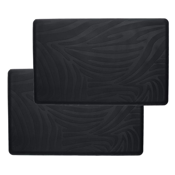 Heat Resistant Station Mat for Hair Straightener, Flat Iron, Curling Iron and Hot Styling Tools (2 Pack)