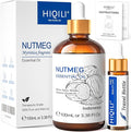 HIQILI Nutmeg Essential Oil 3.38 Fl Oz, Pure Natural Nutmeg Oil for Aromatherapy, Diffuser - 100ml
