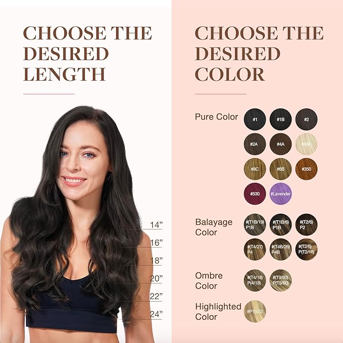 GOO GOO Clip in Hair Extensions Real Human Hair, Remy Human Hair Extensions Clip ins for Women, Natural Human Hair, 16inch 70g 2Pcs, #1B Natural Black