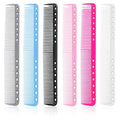 6 PCS Barber Combs Professional Fine Cutting Combs for Hair Stylist Comb Heat Resistant Carbon Fiber Salon Hairdressing Comb for Salon Stylist and Fine Tooth