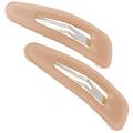 Camila Paris CP3090 French Hair Barrettes Clips, Snap Hair Slides Clic Clac for Women, Styling Girls Side Slide-in Metal Snap Pin Hair Accessories for Women. Strong Hold, No Slip Grip, Made in France