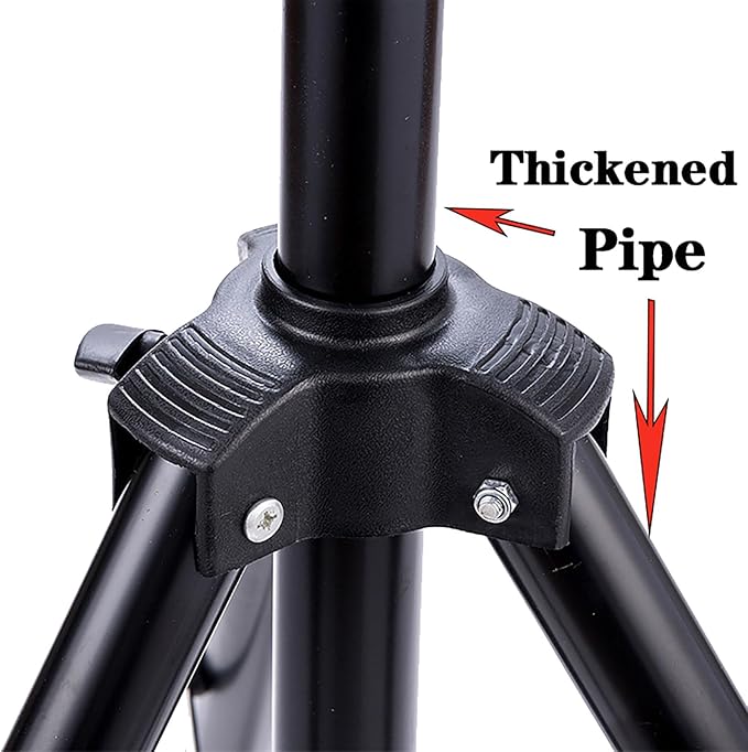 Generic Wig Stand Tripod 40"" Heavy Duty Reinforced Adjustable Mannequin Head Stand Tripod for Styling Cosmetology Hairdressing Training, Metal Wig Head Stand Holder with Wig Caps,Paddle Comb T-Pins