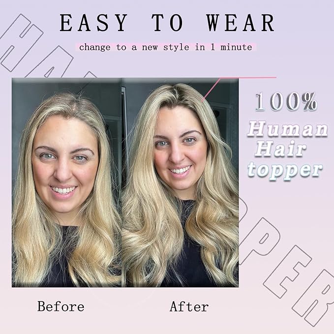 Hair Toppers for Women with Thinning Hair Toppers Hairpieces Hairline Topper for Women