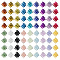 70 PCS Mini Hair Claw Clips， Bangs Strong Grip Multifunction Clamp Clips. (Multi-colored)