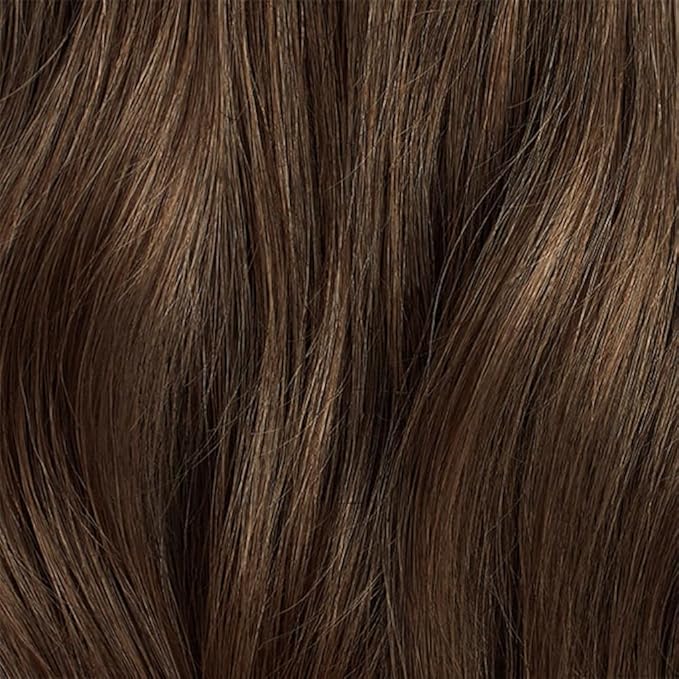 Luxy 100% Remy Human Hair – Halo Clip-In Hair Extensions –Natural Looking Volume & Length - One-Piece - Easy 5-Min Application 150 grams 12" Neutral Brown Halo