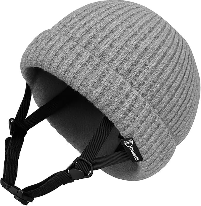 Helmet Beanie – Multi-Sport Low Profile Helmet Hat for Snowboarding, Skiing, E-Bikes, Scooters & More – Waterproof Impact Liner – Adjustable Strap – Unisex – One Size Fits All