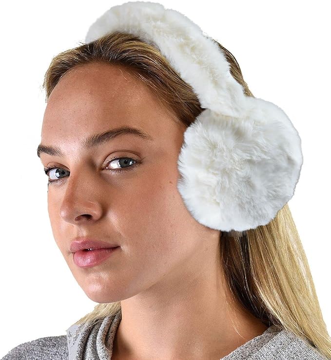 C.C Soft Winter Warm Adjustable Headband Ear Warmer Earmuffs