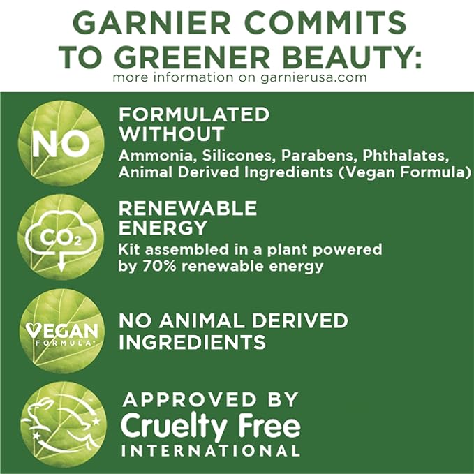 Garnier Hair Color Olia Ammonia-Free Brilliant Color Oil-Rich Permanent Hair Dye, 4.15 Dark Soft Mahogany, 1 Count (Packaging May Vary)