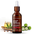 Kreyol Essence - 2 Oz Original Haitian Black Castor Oil, Glass Bottle - Thicker Brows & Longer Eyelashes, Paraben Free, Natural Ingredients