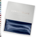 SUNDAYSILKS™ 100% Mulberry Silk Pillowcase, Silk Pillow Cases for Hair & Skin, Superior to Satin Pillowcase, with Zipper, Standard, Queen, King Sizes, Anti-Wrinkle, Cooling, Non-Slip Silk Pillowcases