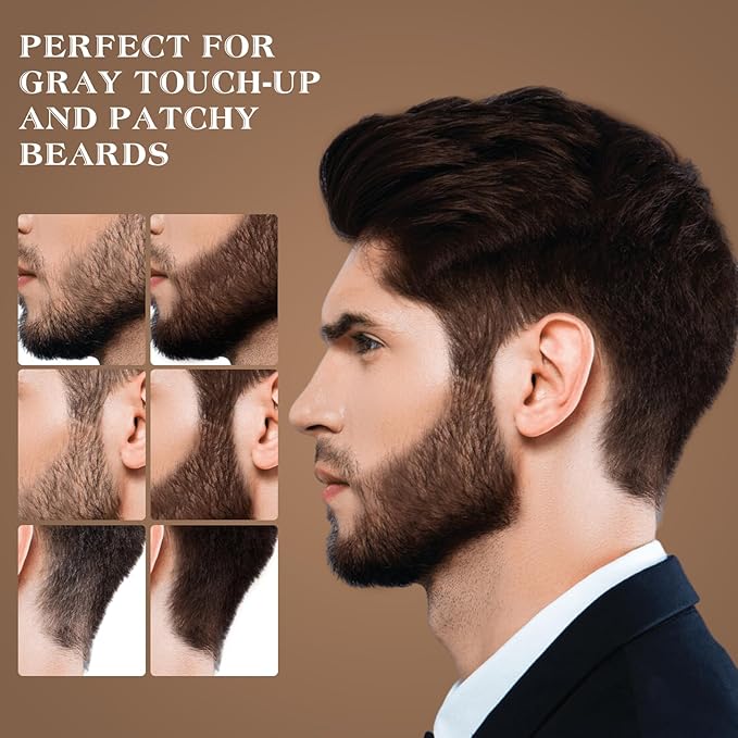 Hairline Shadow Powder, Auburn, Root Touch Up Powder for Instantly Gray Hair Cover Up, Women Color Root Coverage for Thinning Grey, Mens Roots Concealer for Hair Loss Beard Line, #9