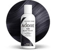 Adore Semi Permanent Hair Color (120 Black Velvet) | Vegan & Cruelty-Free Black Hair Dye | No Ammonia, No Peroxide, No Alcohol | 4 Fl Oz (Pack of 1)