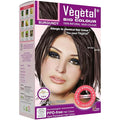 Vegetal Bio Colour Burgundy 150g, 100% Herbal and Organic Hair Color, Ammonia-Free, PPD-Free, Semi-Permanent Dye for Men and Women, Protects UV and Maintains Luster, Complete Kit Included