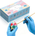 PROMEDIX P Kids Gloves Disposable for 6-10 Years,100PCS Nitrile Gloves for Crafting,Cooking,Latex-Free,Powder-Free