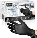 PROMEDIX P 6 Mil Nitrile Exam Gloves, Powder-Free Latex-Free Disposable 100 Medical Grade Food Safe for Medical