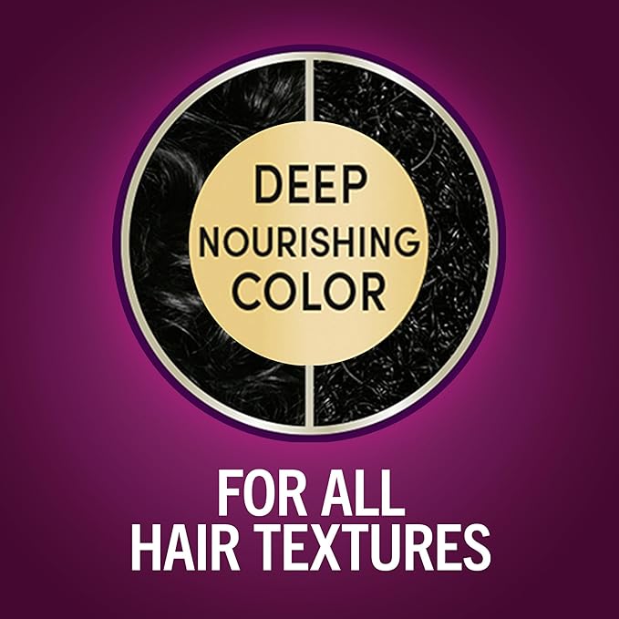 Schwarzkopf Keratin Permanent Hair Dye Cream, 1.2 Jet Black, Professional Quality Color for Up to 100% Gray Coverage, Bond Enforcing System