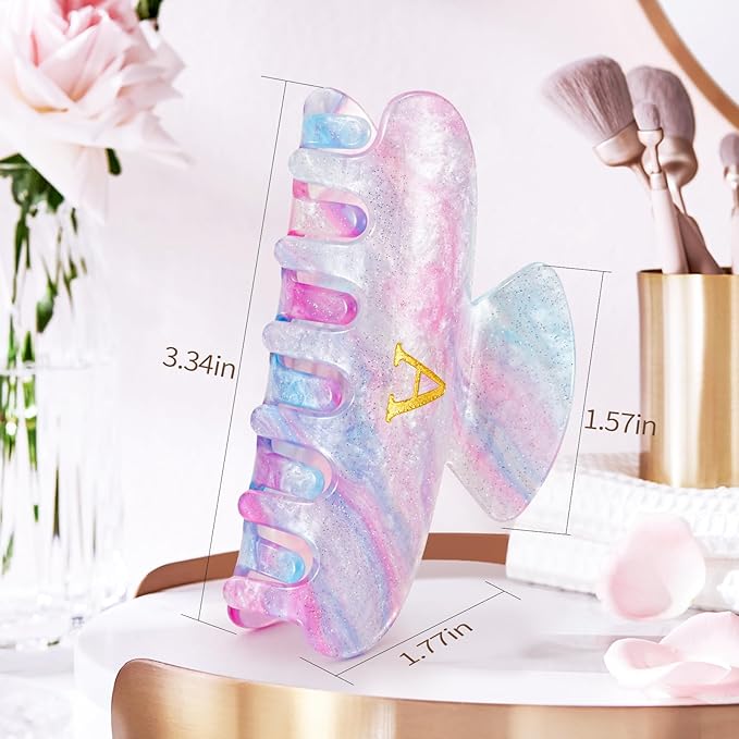 Christmas Gifts for Teenage Girls Stocking Stuffers for Teen Girl | Claw Clip Initial Hair Clips | Personalized Hair Claws | 8 9 10 11 12 13 14 15 16 Year Old Gift Trendy Stuff - Lavender,K