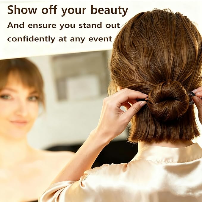 Prestige Hair Pins,Elegant Hair Accessories,3PCS French Hair Pins for women,Suitable for all head shapes (A-1)