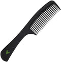 Veeta Professional Carbon Fiber Comb - Anti Static Heat & Chemical Resistant Hair Combs (Multiple Styles) - Rat Tail, Styling, Wide Tooth, Wave Comb (Black)