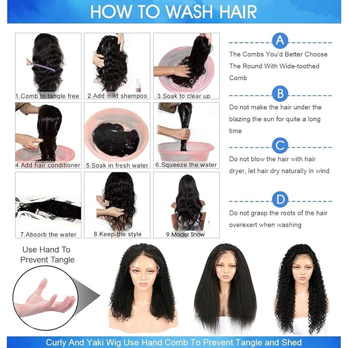 Water Wave Lace Front Wigs Human Hair Brazilian 180% Density Virgin Hair 4X4 Deep Curly Lace Closure Wigs for Black Women Pre Plucked with Baby Hair Natural Color (24 Inch,Water Lace Closure Wigs)