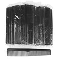 Hair Comb, 200 Pack Sturdy Combs in Bulk, Individually Wrapped Double Tooth Hair Pocket Comb, for Salon Customers, Travelers, Charities, Homeless Shelters, Black