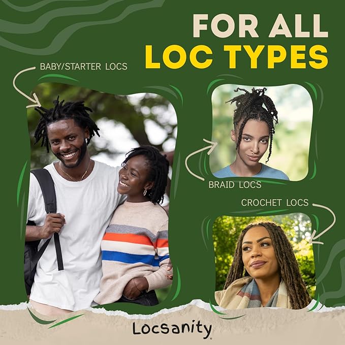Locsanity Daily Moisturizing Spray for Dull, Dry Locs - Jumbo Size Passion Fruit Hair and Scalp Moisturizer for Dreadlocks, Sisterlocks, Microlocks, Braids to Control Oil and Frizz Passionfruit