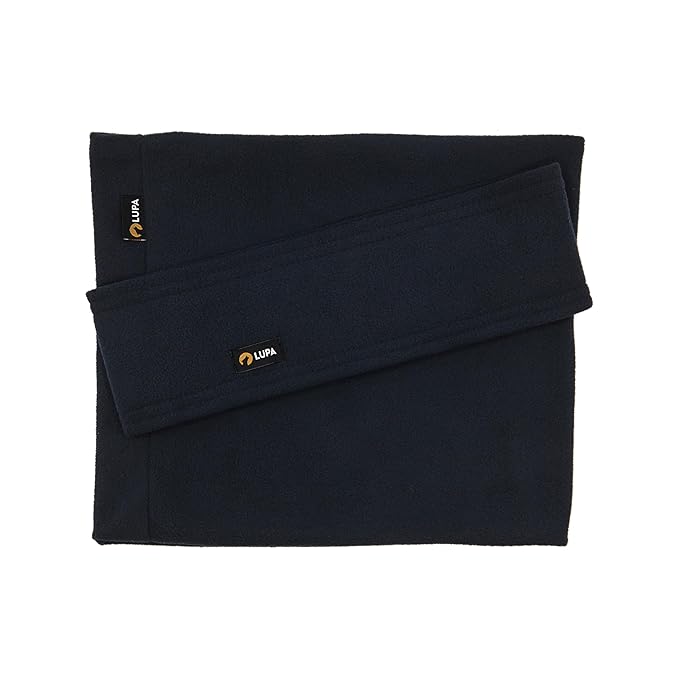Lupa Handmade Unisex Triple-Layer Micro Fleece Headband - Ear Warmer - Navy