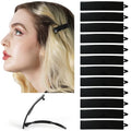12pcs Hair Barrettes Set for Women and Girls, Hair Clips for Thick Thin Fine Hair, Non-metal Hair Accessories, Non-Slip Grip Handmade Snap Hairpin, BPA Free