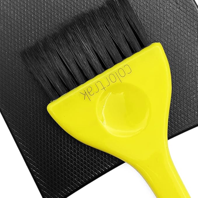 Colortrak Balayage Board Set for Achieving Balayage Look, Includes Curved Board and Textured Brush, Ideal for Salon Pros and Home Artists, 2 Items