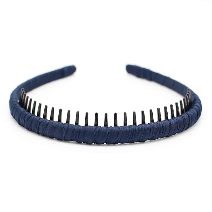 Fashion Hair Bands for Women - Short Hair Headbands, Non-Slip, Resin Hair Accessories (4 Colors)