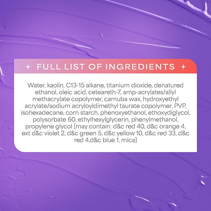 Hally Hair Temporary Hair Color, Shade Stix (Purple) - Hair Makeup Accessories for Kids, Teens & Adults - 12 ml Washable Hair Chalk & Dye for Festivals, Sporting Events & Parties