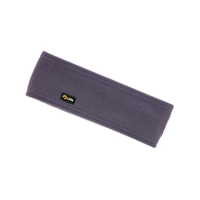 Lupa Handmade Unisex Triple-Layer Micro Fleece Headband - Headband Ear Warmer - Ear Warmers for Women & Men - Ears Cover (Dusty Purple)