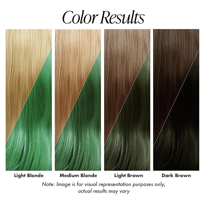 Adore Semi Permanent Hair Color (194 Sweet Mint) | Vegan & Cruelty-Free Green Hair Dye | No Ammonia, No Peroxide, No Alcohol | 4 Fl Oz Each (Pack of 2)