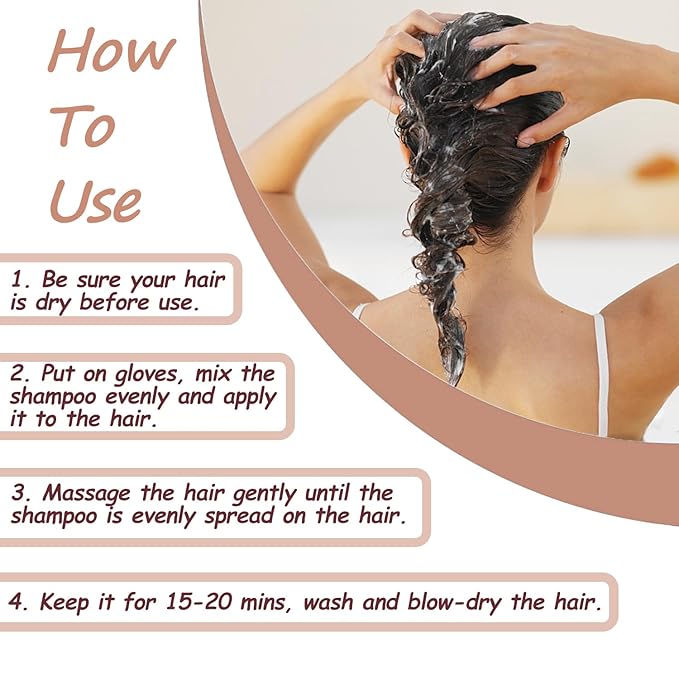 Blonde Brown Hair Dye 16.9 Fl Oz, Argan Oil Hair Shampoo, 3 in 1 Hair Dye Shampoo, Easy To Use, Semi-Permanent Hair Color Shampoo (Blonde Brown)